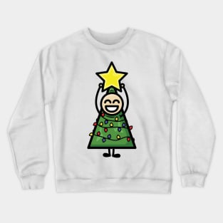 Christmas is Life guy 2 Crewneck Sweatshirt